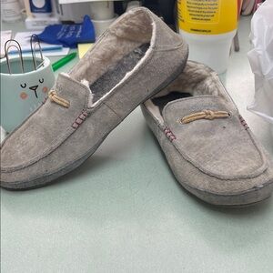 Cozy Gray Women’s 7 Slip-On Loafers